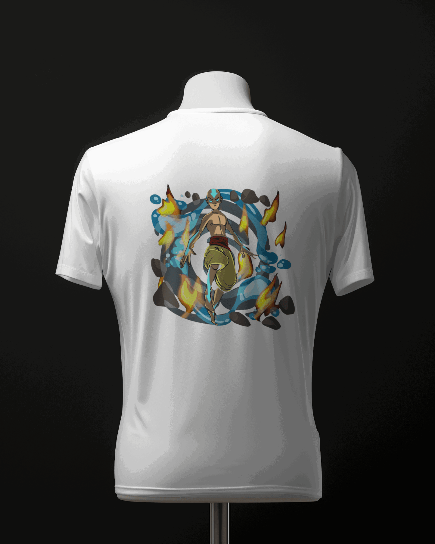 Avatar Aang Meditating | Oversized T-Shirt | Anime - CHRONICLES