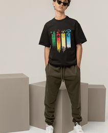 Avatar All Kingdom Flags| Oversized T-Shirt | Anime - CHRONICLES