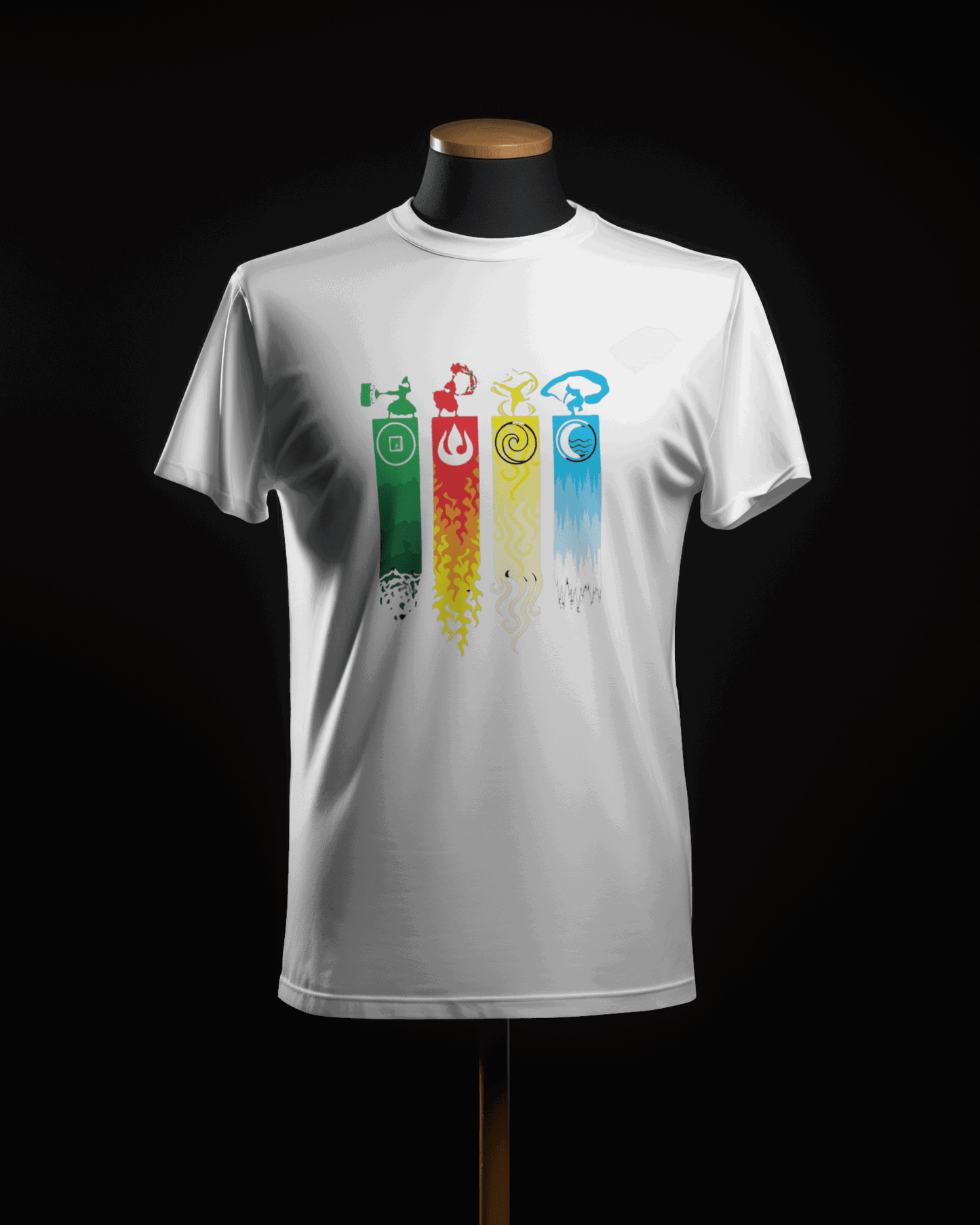 Avatar All Kingdom Flags| Oversized T-Shirt | Anime - CHRONICLES
