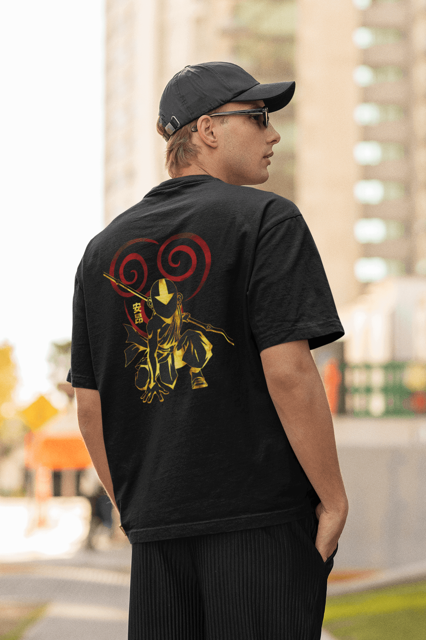 Avatar Arrow With It's Story | Oversized T-Shirt | Anime - CHRONICLES