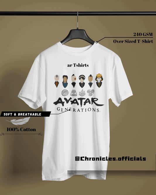 Avatars of their time | Oversized T-Shirt | AVATAR - CHRONICLES