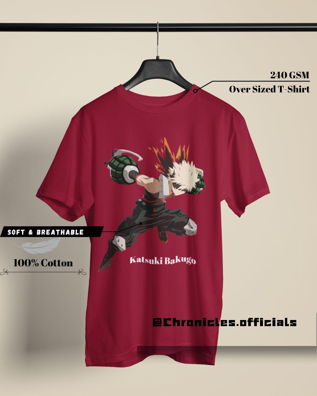 Bakugo | Oversized T-Shirt | My Hero Academia - CHRONICLES
