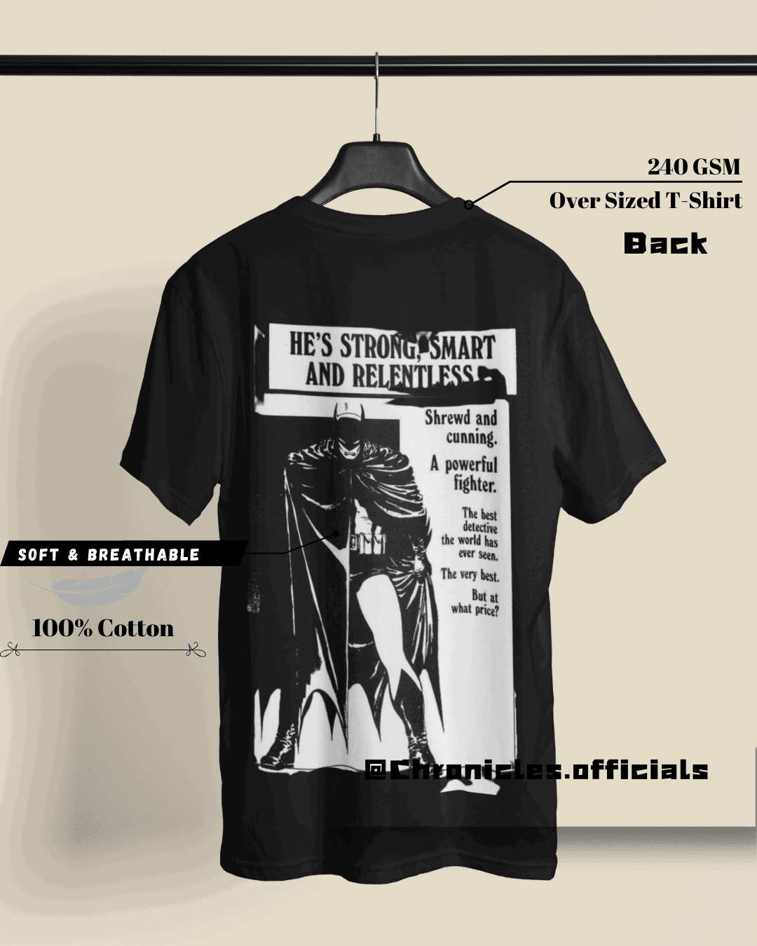 Batman Under the redhood | Oversized T-Shirt | DC Official - CHRONICLES
