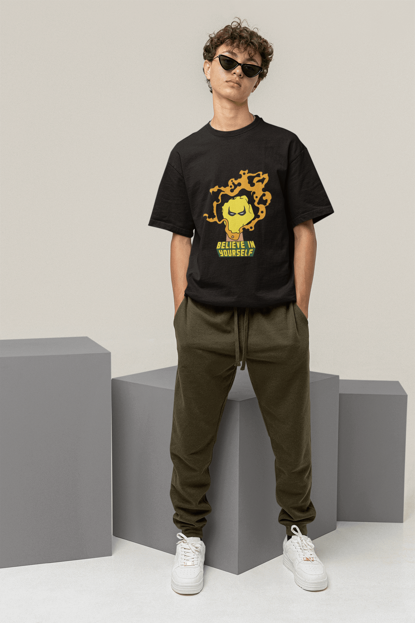 Believe in Yourself | Oversized T-Shirt |Iron Fist - CHRONICLES