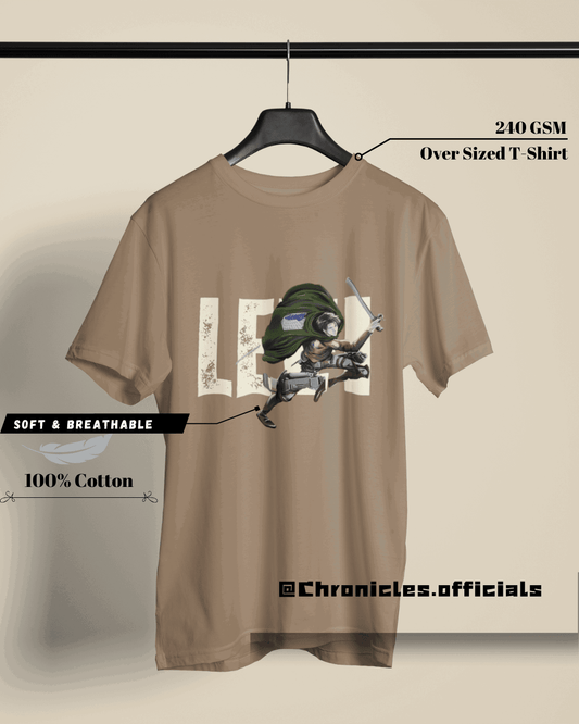 Captain Levi | Oversized T-Shirt | Attack On Titan - CHRONICLES