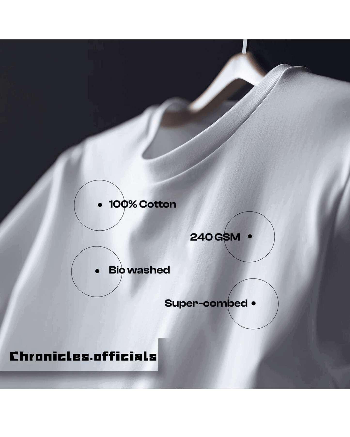 Chronicles Trails Exclusive | Oversized T-Shirt | Chronicles exclusive - CHRONICLES