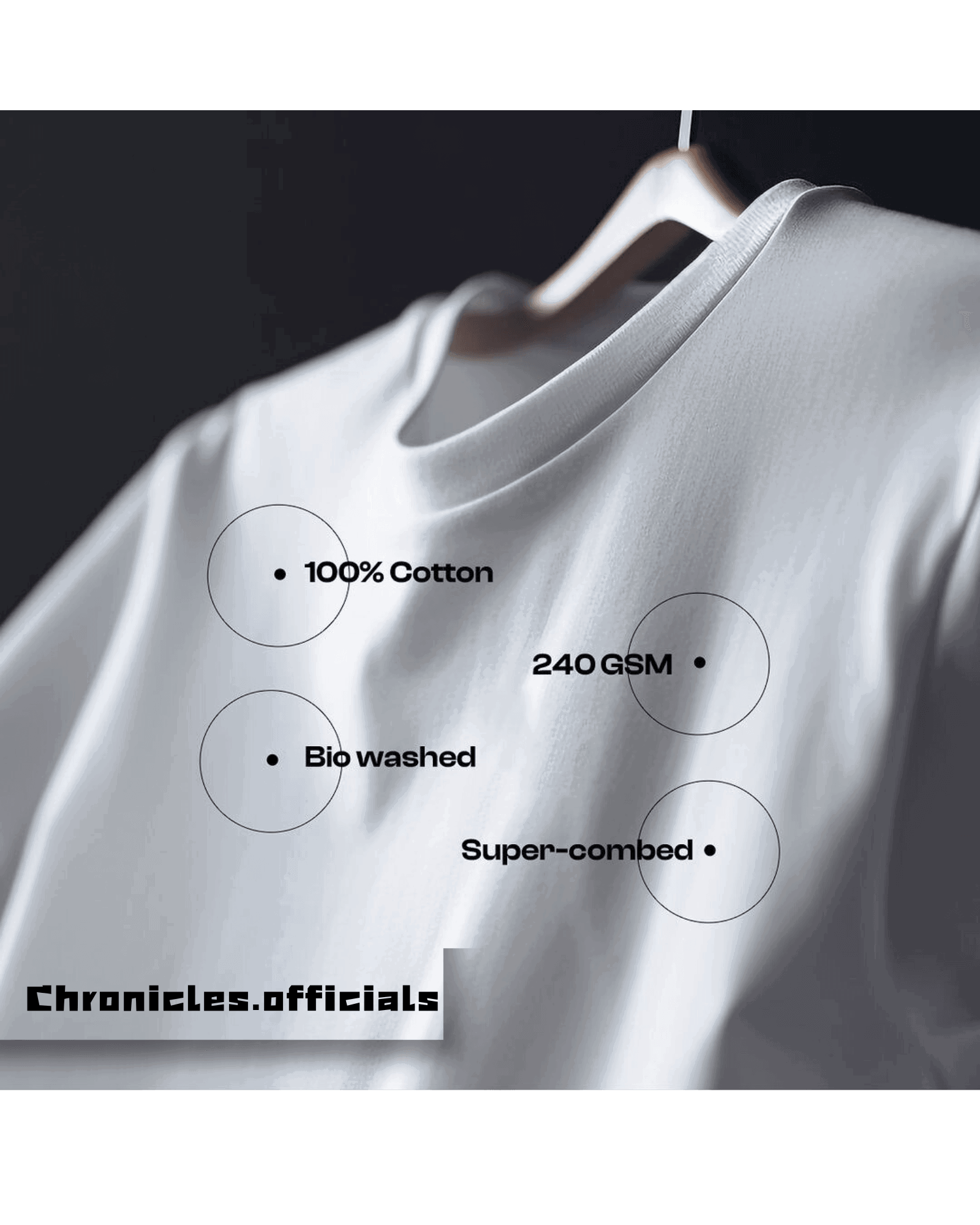 Chronicles Trails Exclusive | Oversized T-Shirt | Chronicles exclusive - CHRONICLES