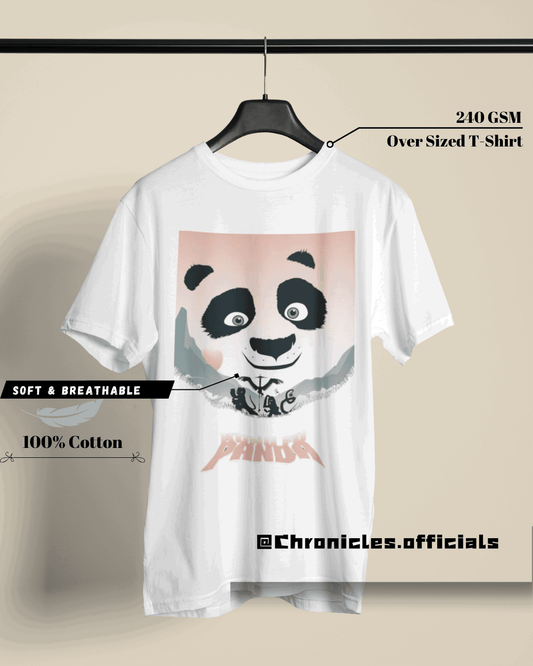 Cute Po (Kung Fu Panda) | Oversized T-Shirt | Kung Fu Panda - CHRONICLES