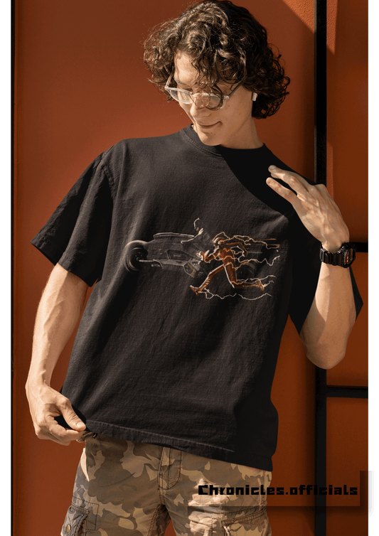 Dark Night 'Flash' | Oversized T-Shirt | DC Official - CHRONICLES