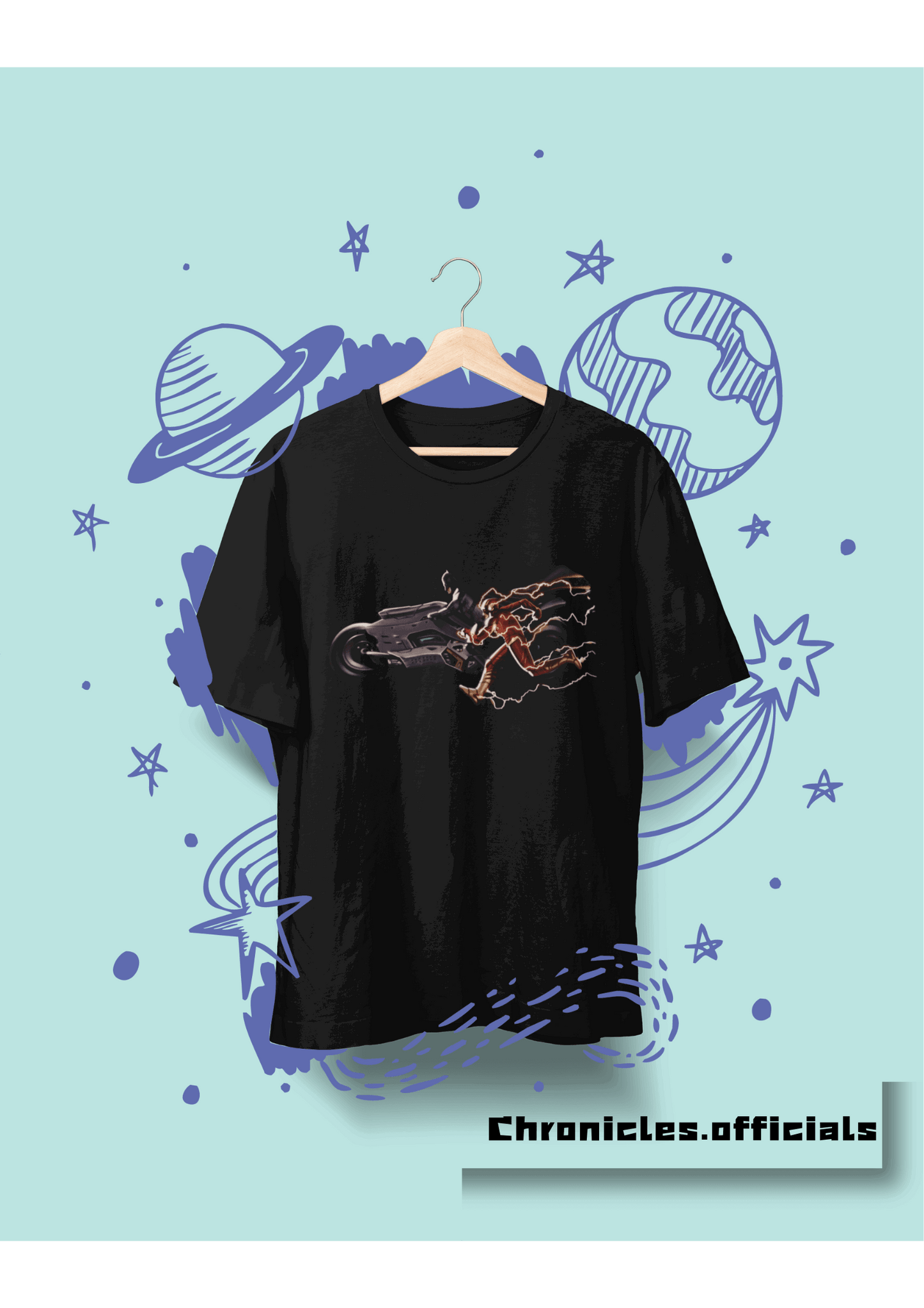 Dark Night 'Flash' | Oversized T-Shirt | DC Official - CHRONICLES