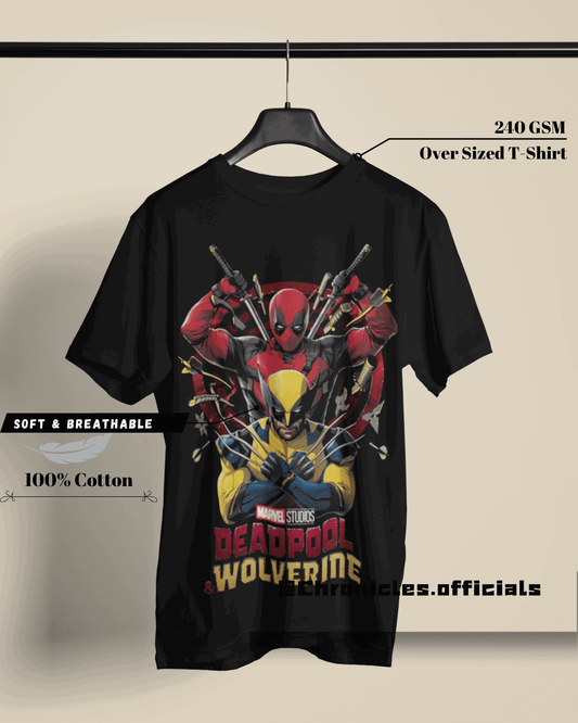 Deadpool & Wolverine | Oversized T-Shirt | Marvel - CHRONICLES