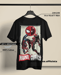 Deadpool and Spidey | Oversized T-Shirt | Marvel - CHRONICLES