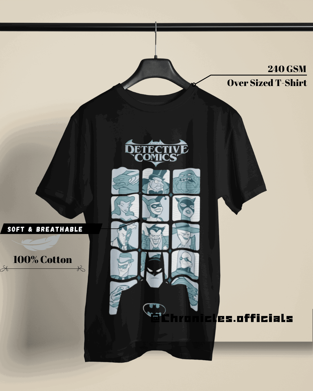 Detective Comics | Oversized T-Shirt | DC Official - CHRONICLES
