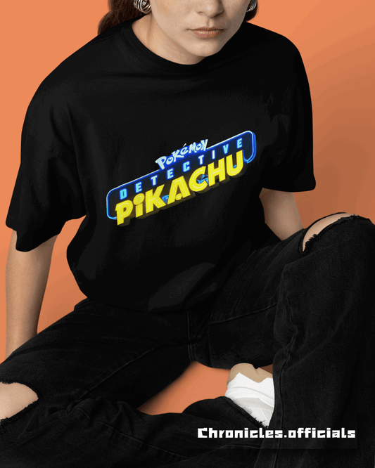 Detective Pikachu | Oversized T-Shirt | Pokémon - CHRONICLES