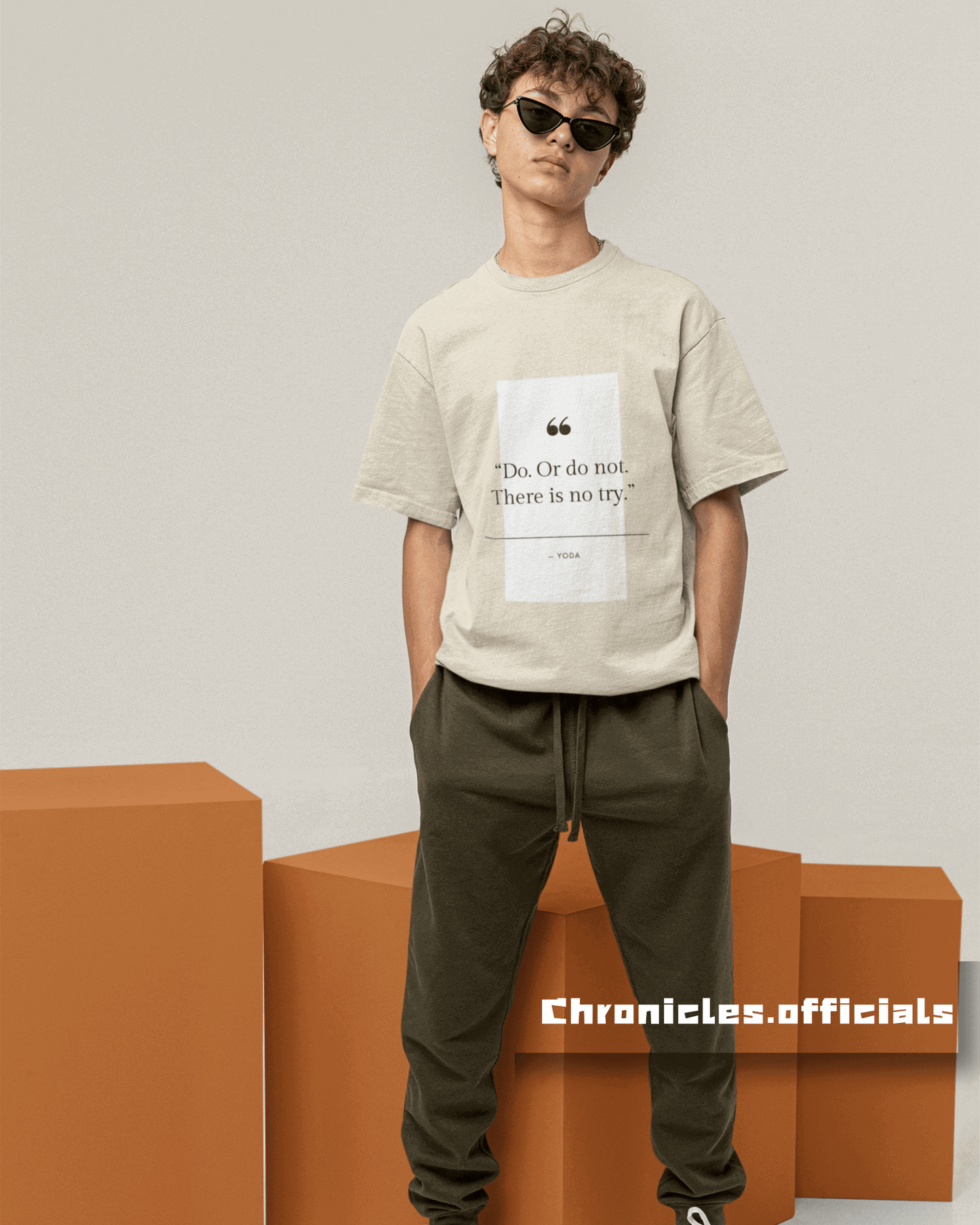 Do or Do Not 'There's No Try' | Oversized T-Shirt | Star Wars - CHRONICLES