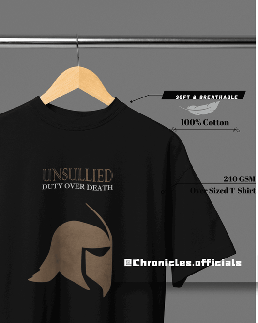 Duty Over Death | Oversized T-Shirt | GOT - CHRONICLES