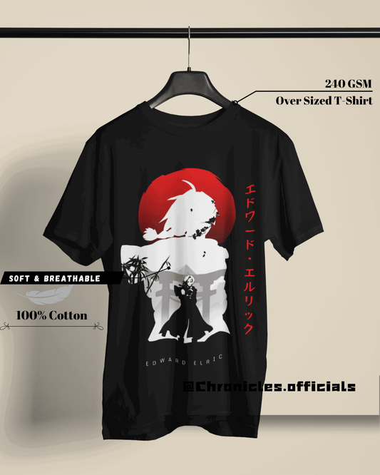 Edward Elric | Oversized T-Shirt | Full Metal Alchemist - CHRONICLES