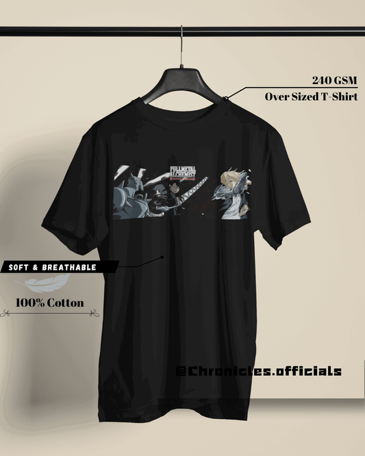 Edward and Alphonse - Kill 'em all | Oversized T-Shirt | Full Metal Alchemist - CHRONICLES