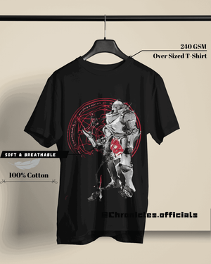 Elric's and The Markings | Oversized T-Shirt | Full Metal Alchemist