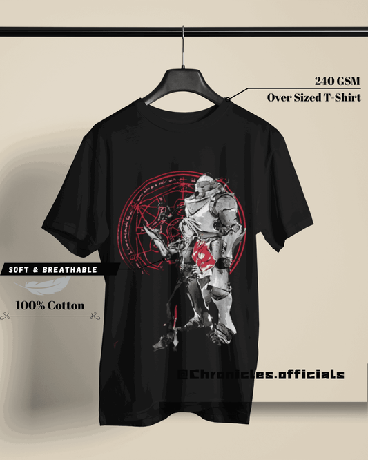 Elric's and The Markings | Oversized T-Shirt | Full Metal Alchemist - CHRONICLES
