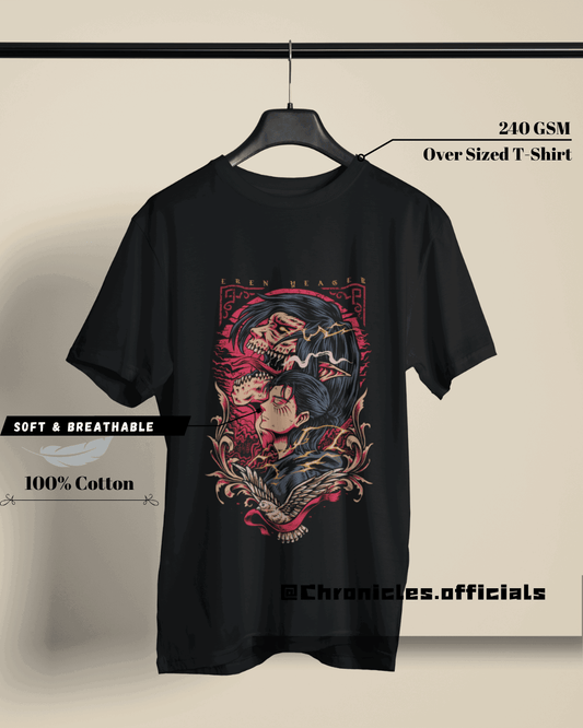 Eren Yeager - Concept Art | Oversized T-Shirt | Attack On Titan - CHRONICLES