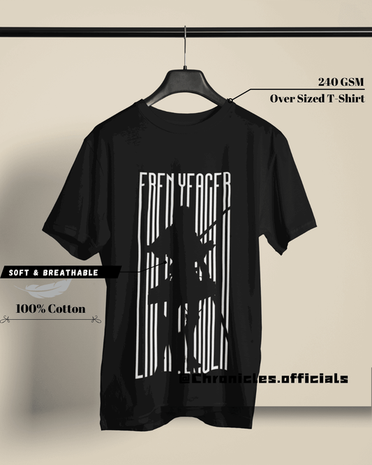 Eren Yeager Fortified | Oversized T-Shirt | Attack On Titan - CHRONICLES