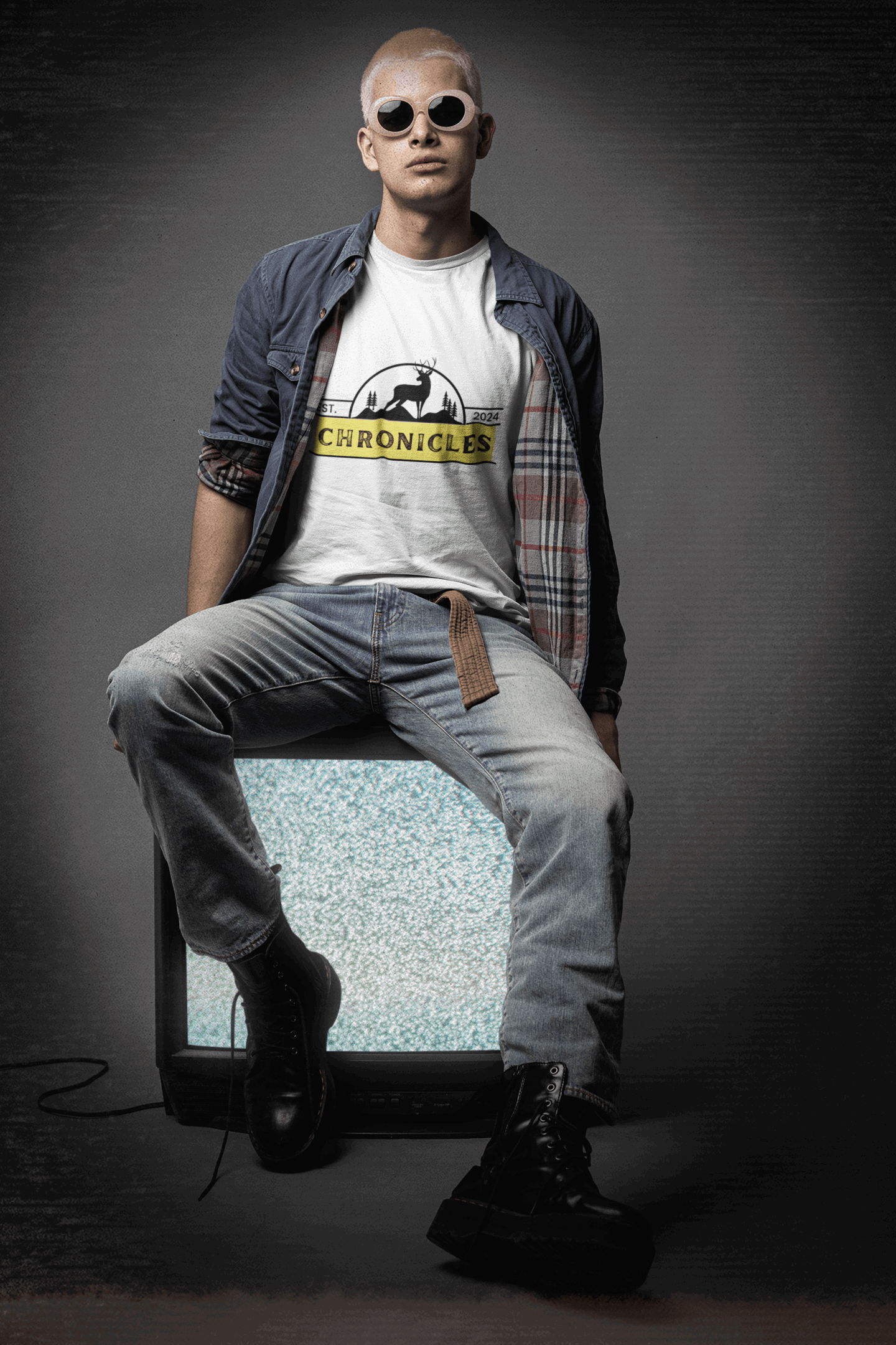 Exclusive Chronicles estd. Over Sized | Oversized T-Shirt - CHRONICLES