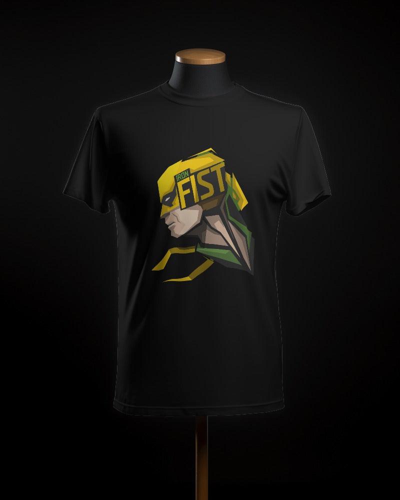 Facial Print | Oversized T-Shirt | Iron Fist - CHRONICLES