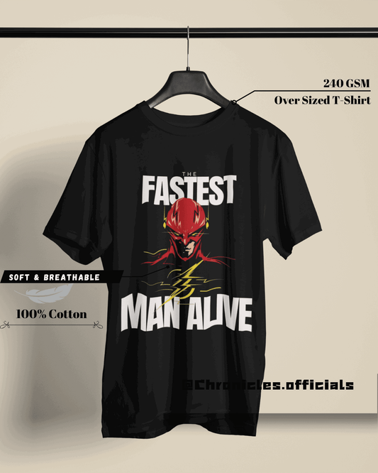 Fastest Man Alive | Oversized T-Shirt | DC Official - CHRONICLES