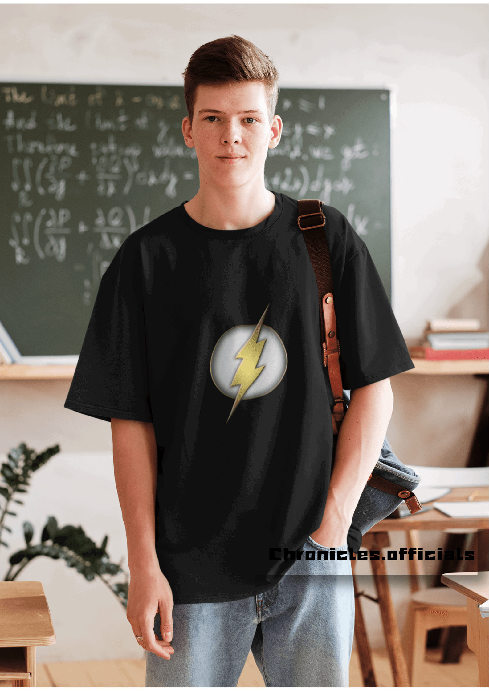 Flash 'Classic Logo'  | Oversized T-Shirt | DC Official - CHRONICLES
