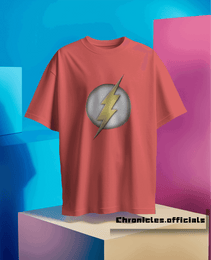 Flash 'Classic Logo'  | Oversized T-Shirt | DC Official - CHRONICLES