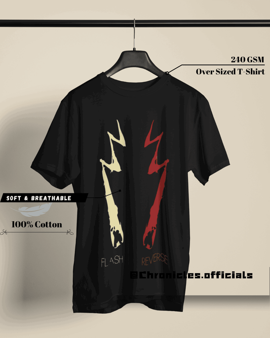 Flash and Reverse Flash | Oversized T-Shirt | DC Official - CHRONICLES