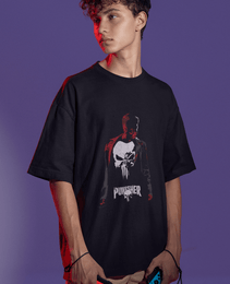 Frank's Back Pose | Oversized T-Shirt | The Punisher - CHRONICLES