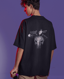 Frank's Back Pose | Oversized T-Shirt | The Punisher - CHRONICLES