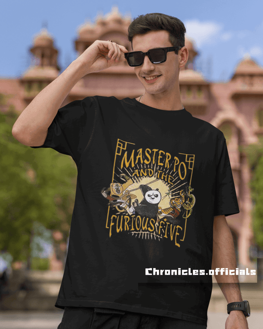 Furious Five   | Oversized T-Shirt | Kung Fu Panda - CHRONICLES