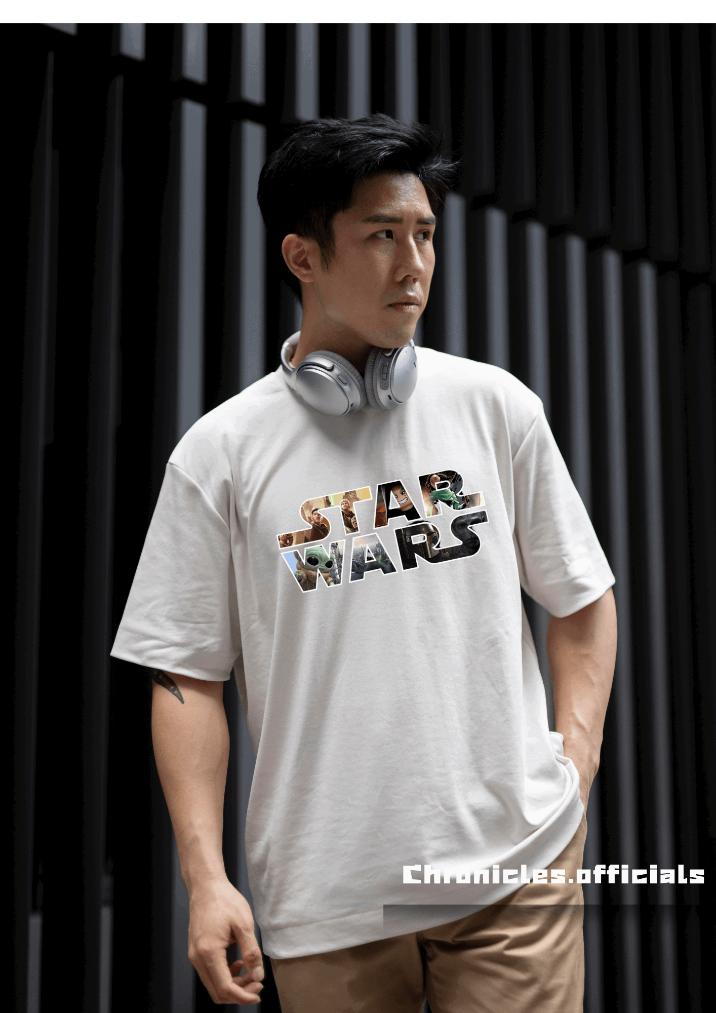 Galaxy logo  | Oversized T-Shirt | Star Wars - CHRONICLES