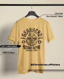 Gearhead Bumblebee (Transformers) | Oversized T-Shirt | Transformer - CHRONICLES
