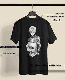 Genos and The Strongest Punch | Oversized T-Shirt | One Punch Man - CHRONICLES
