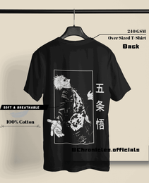 Gojo Gone Berserk | Oversized T-Shirt | Jujutsu Kaisen - CHRONICLES