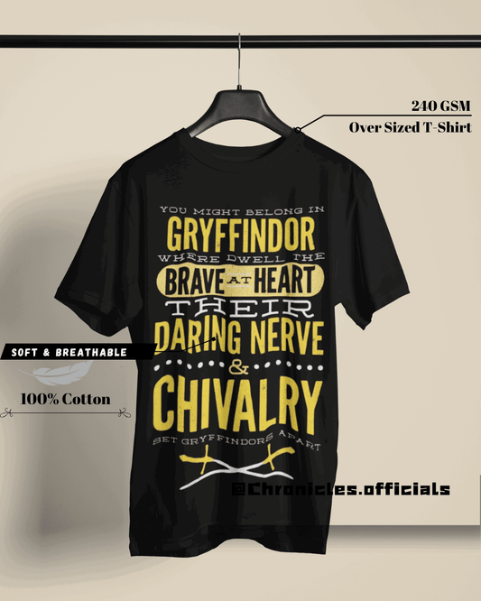 Gryffindor | Oversized T-Shirt | HARRY POTTER - CHRONICLES