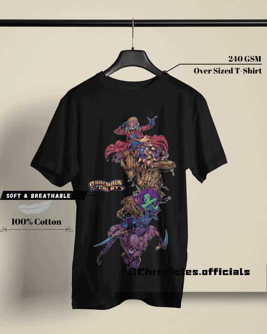 Guardians of Galaxy | Oversized T-Shirt | Marvel - CHRONICLES
