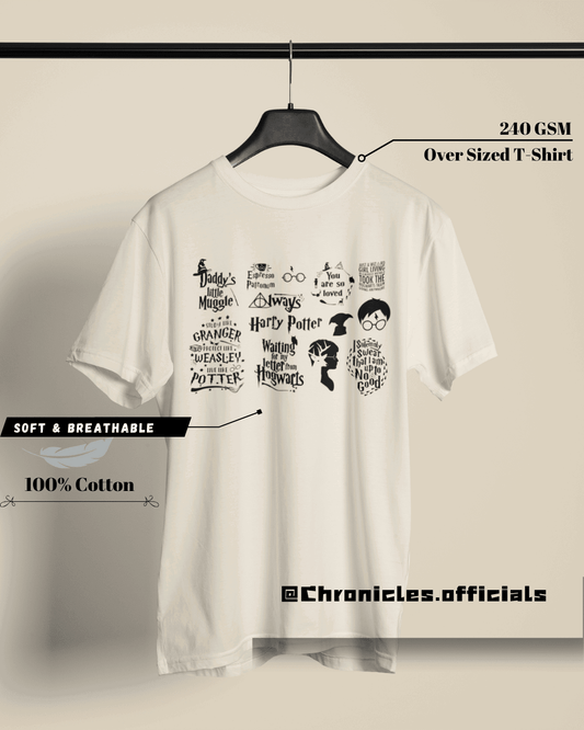 Harry Potter (Why its always you Three? ) | Oversized T-Shirt | HARRY POTTER - CHRONICLES