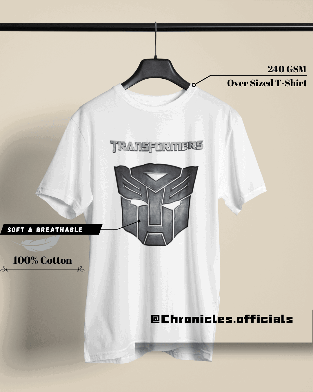 Heavymetal (Transformers) | Oversized T-Shirt | Transformer - CHRONICLES