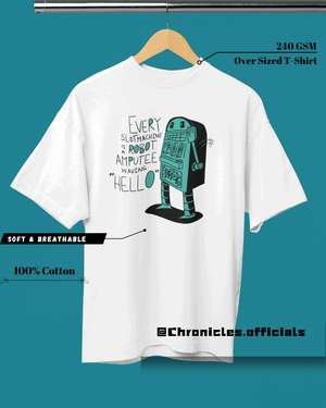 Hello World | Oversized T-Shirt | Geeks
