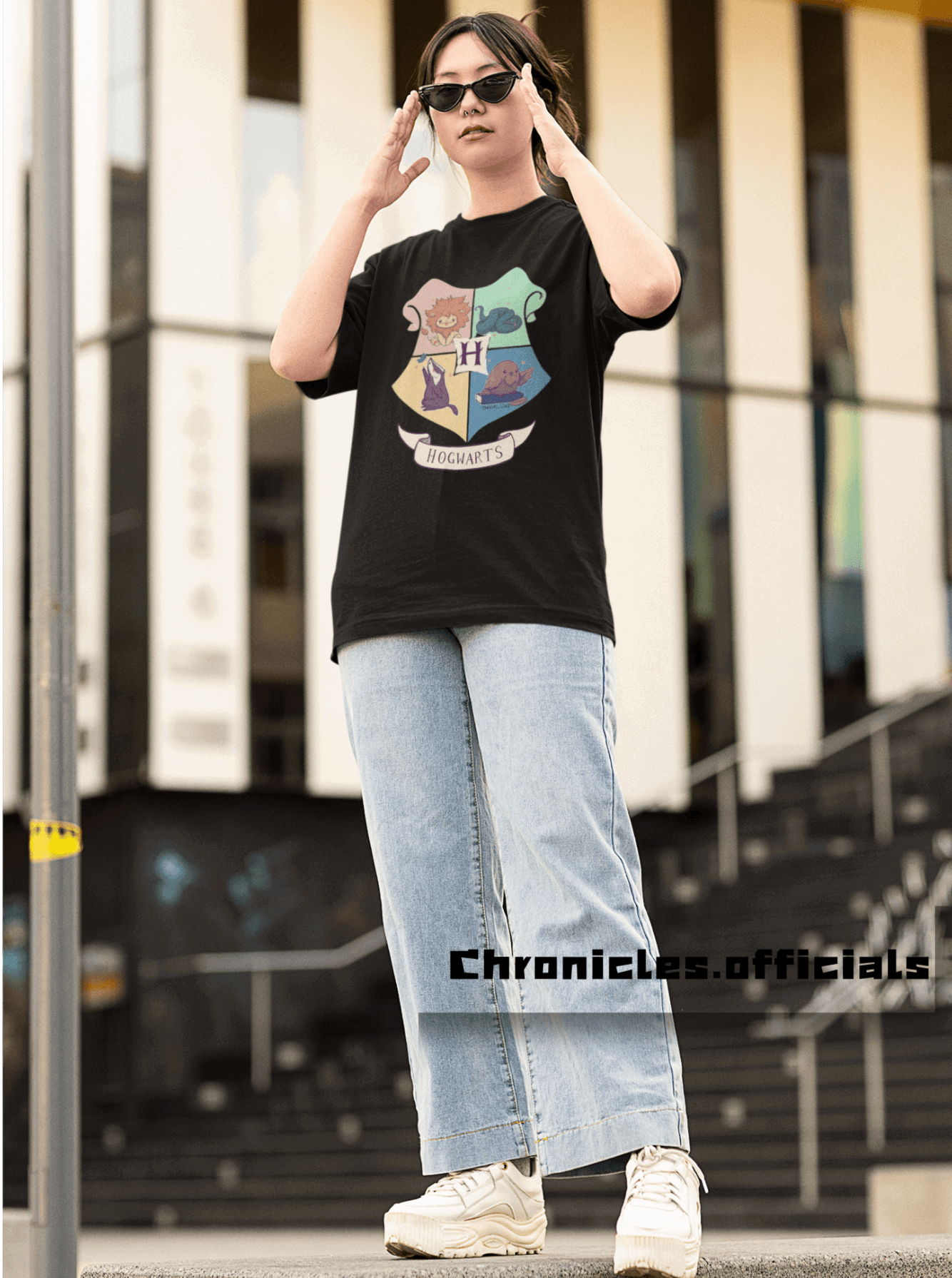 Hogwarts Club 'Harry Potter'  | Oversized T-Shirt | WB Official - CHRONICLES