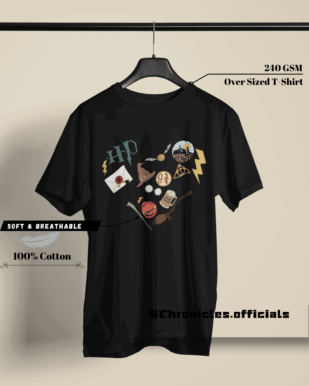 Hp - The things you Love | Oversized T-Shirt | HARRY POTTER - CHRONICLES