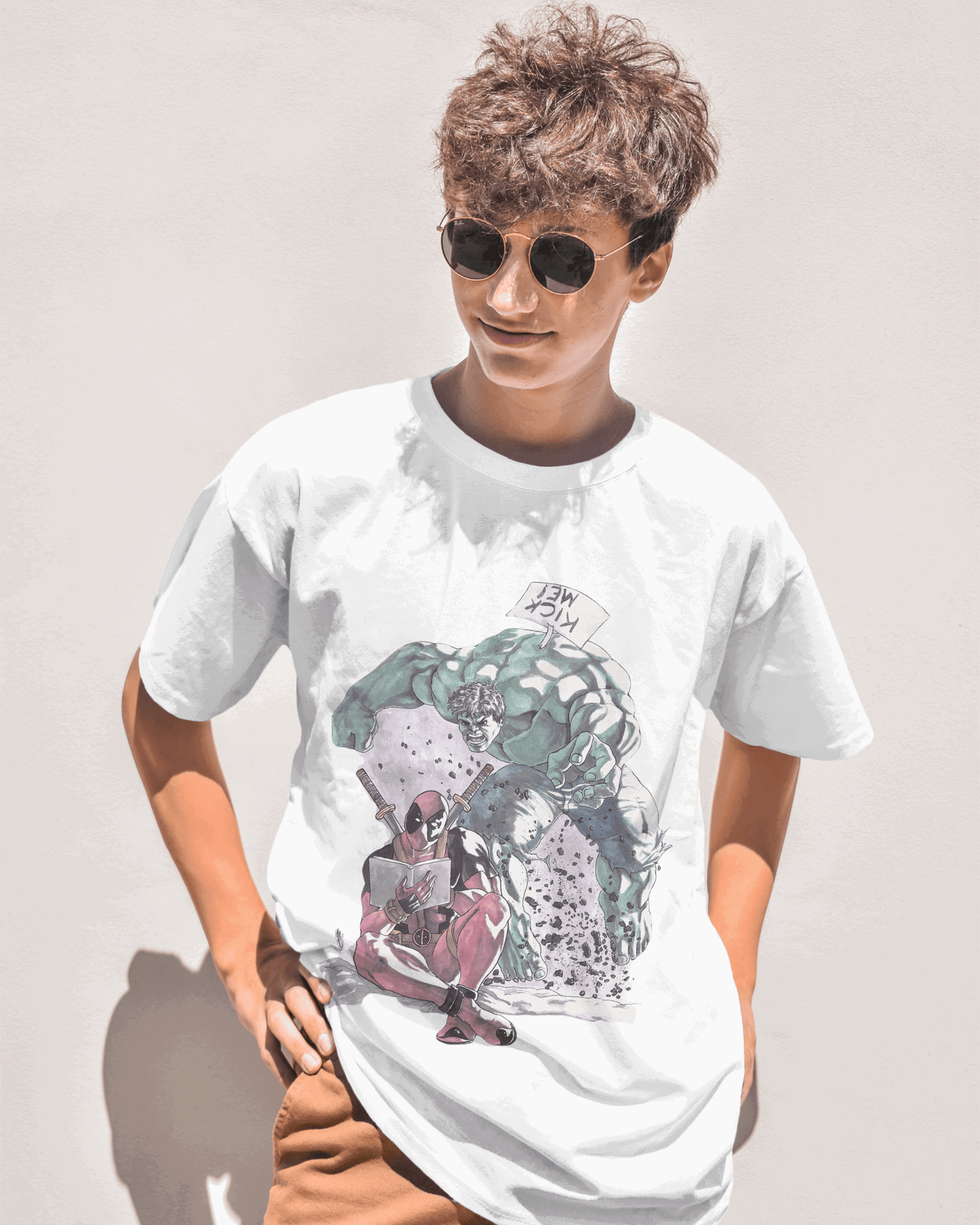 Hulk X Deadpool | Oversized T-Shirt | Marvel - CHRONICLES