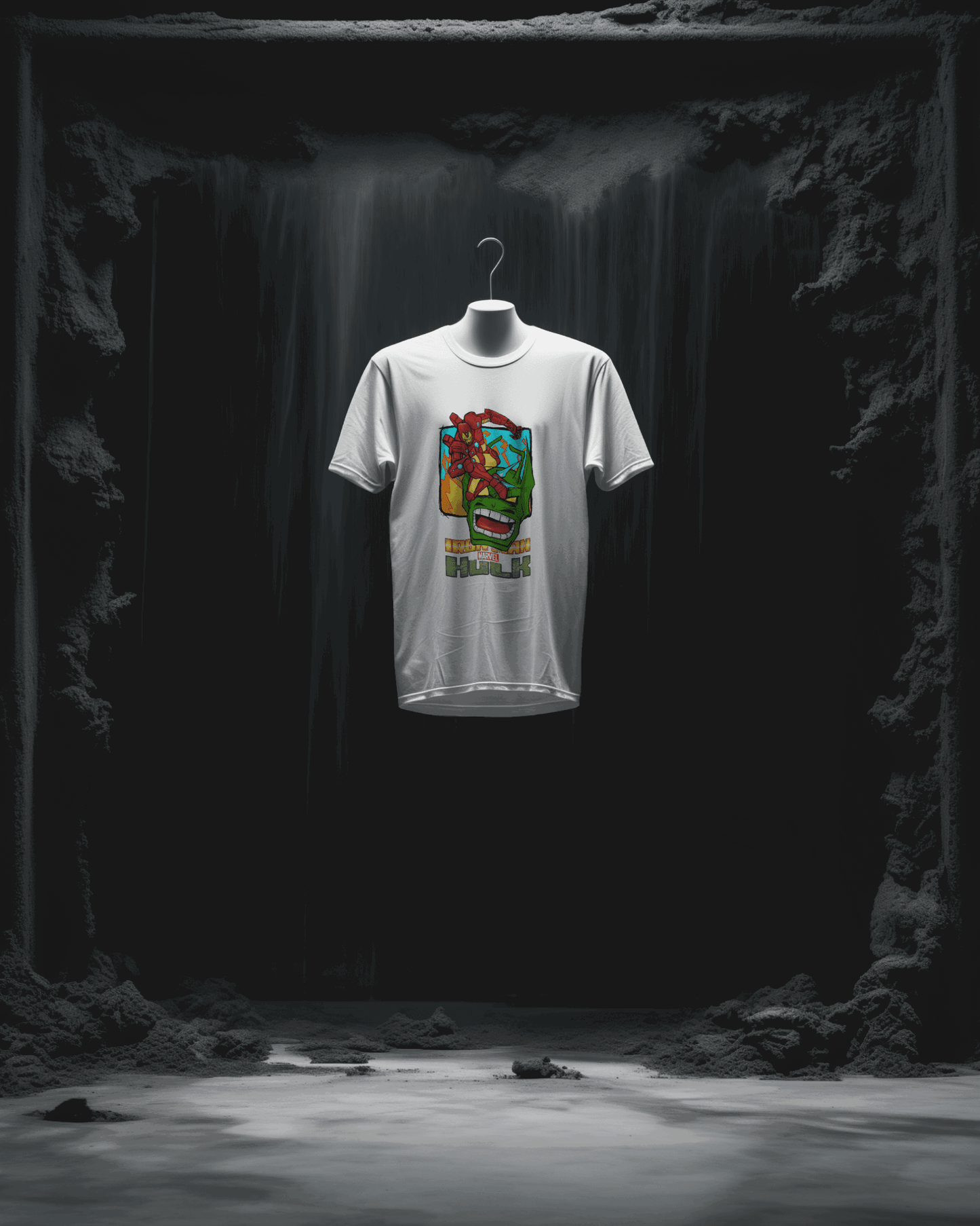 Hulk X Iron Man | Oversized T-Shirt | Marvel - CHRONICLES