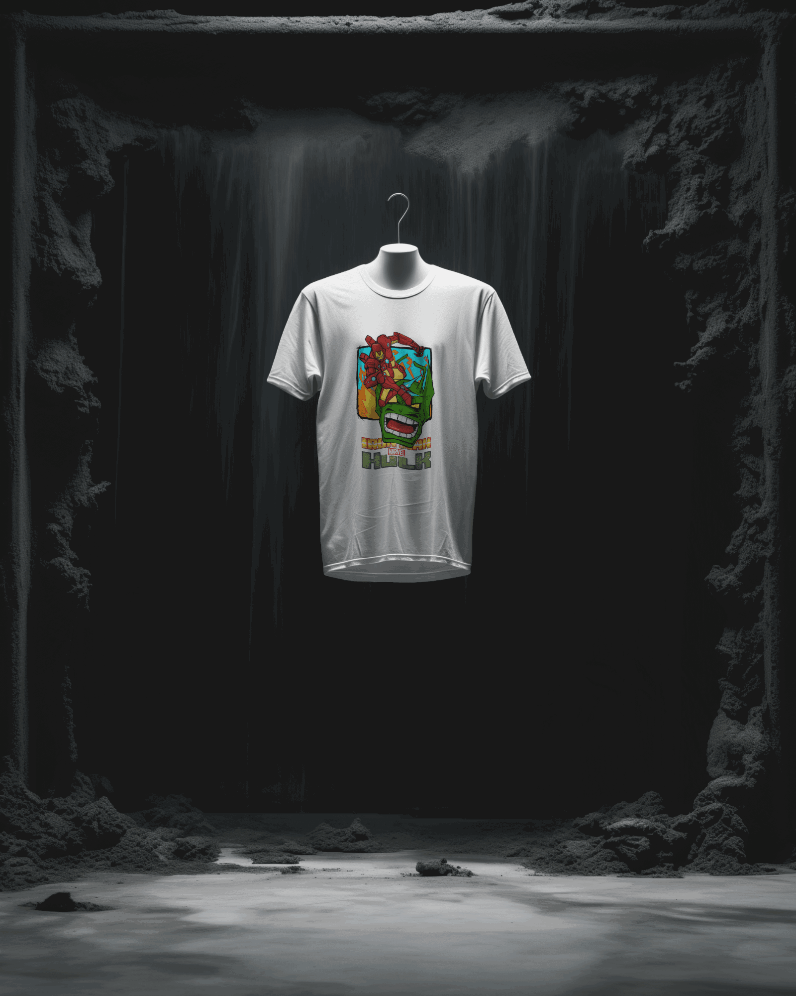 Hulk X Iron Man | Oversized T-Shirt | Marvel - CHRONICLES