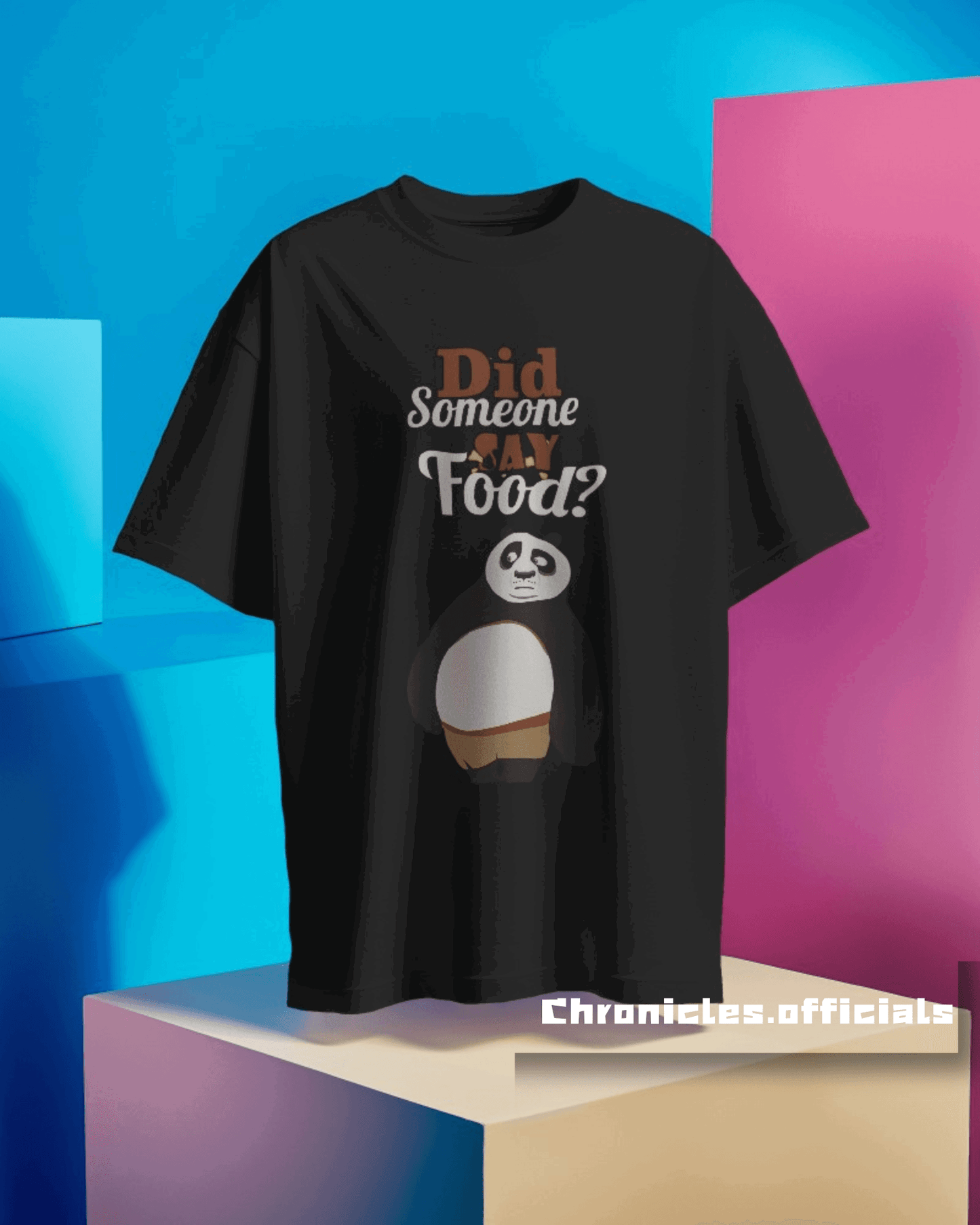 Hungry Panda | Oversized T-Shirt | Kung Fu Panda - CHRONICLES
